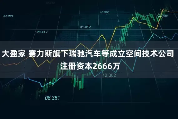 大盈家 赛力斯旗下瑞驰汽车等成立空间技术公司  注册资本2666万