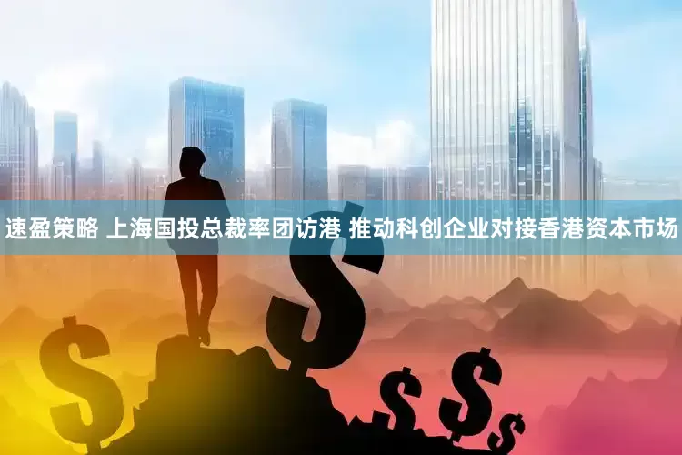 速盈策略 上海国投总裁率团访港 推动科创企业对接香港资本市场