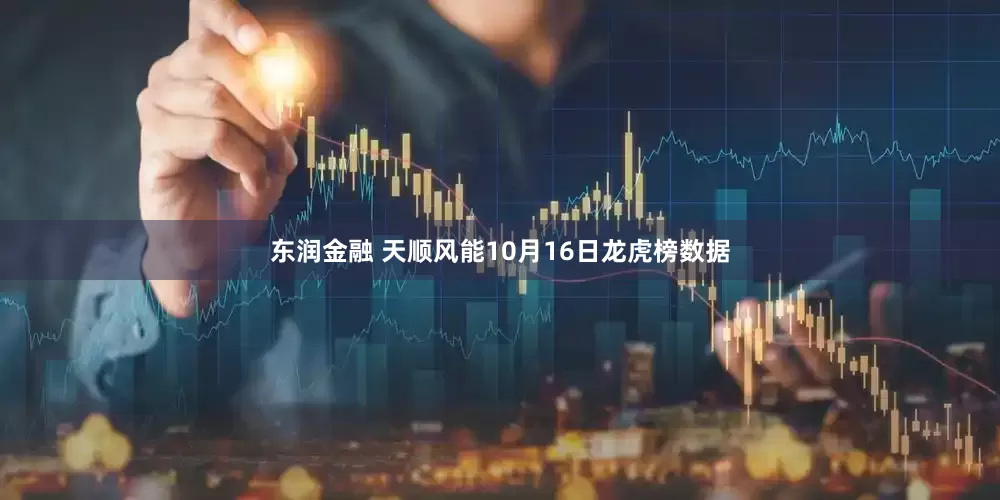 东润金融 天顺风能10月16日龙虎榜数据